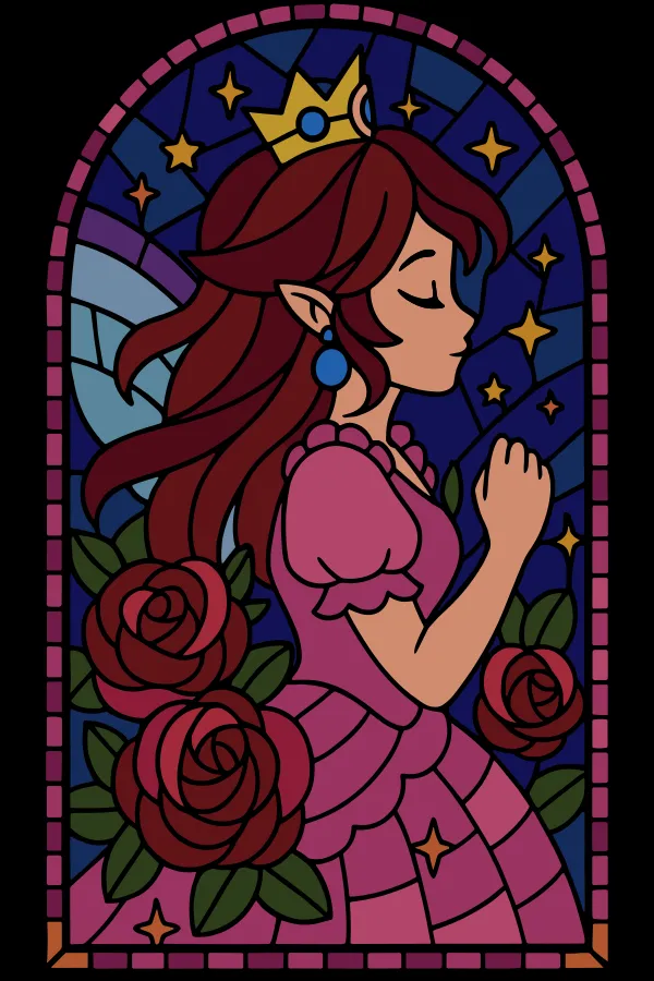 Vitrail - Princesse