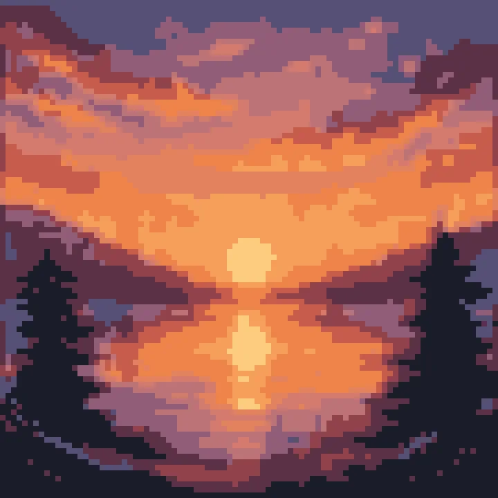 Coucher du soleil
