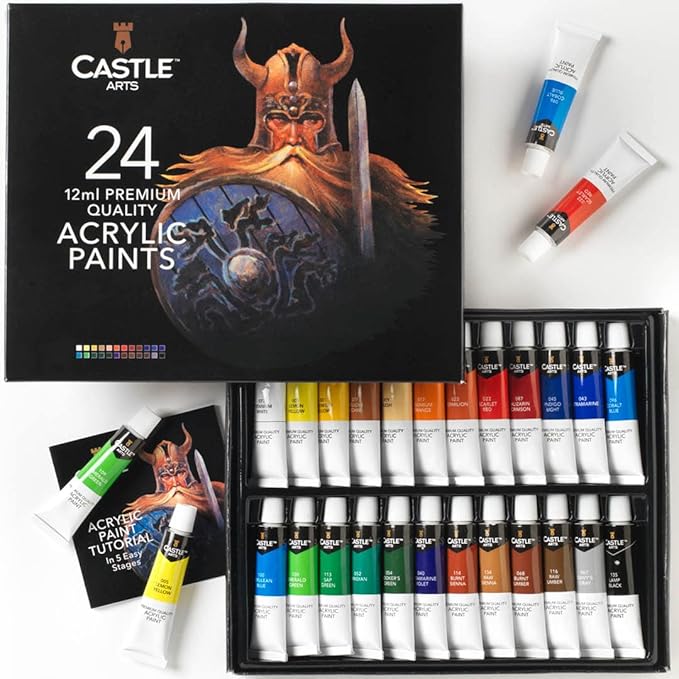 Castle Art - Acrylic Paint Tubes