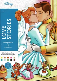 Coloriages mystères Disney - Love Stories