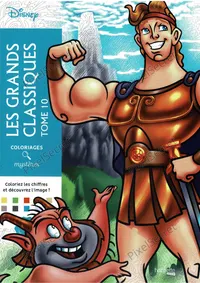 Coloriages mystères Disney - Les Grands Classiques Tome 10