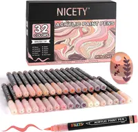 NICETY 32 Couleurs (Peau) - Feutres Acryliques