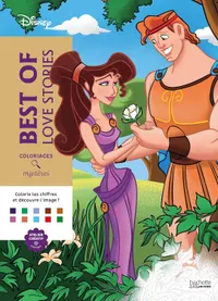 Coloriages mystères Disney - Best of Love Stories