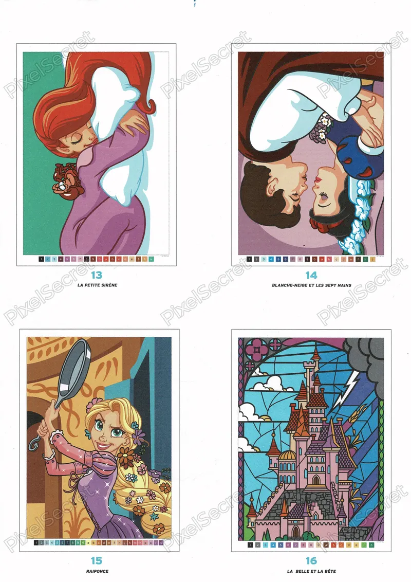 Page de solution 3 (Princesses)