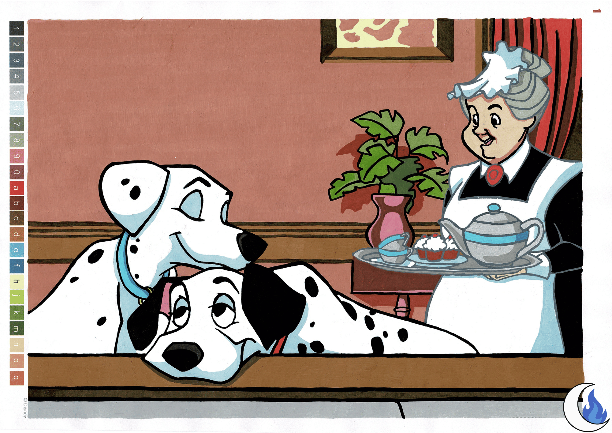 Coloriage Love Stories colorié par Usako