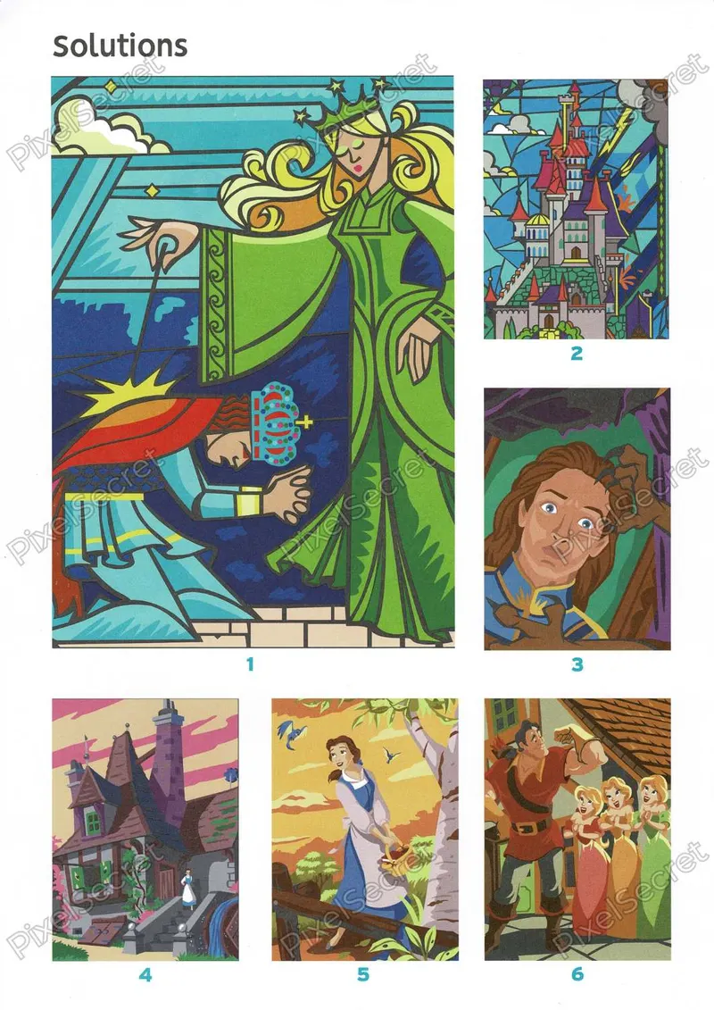 Solution page - Beauty and the Beast