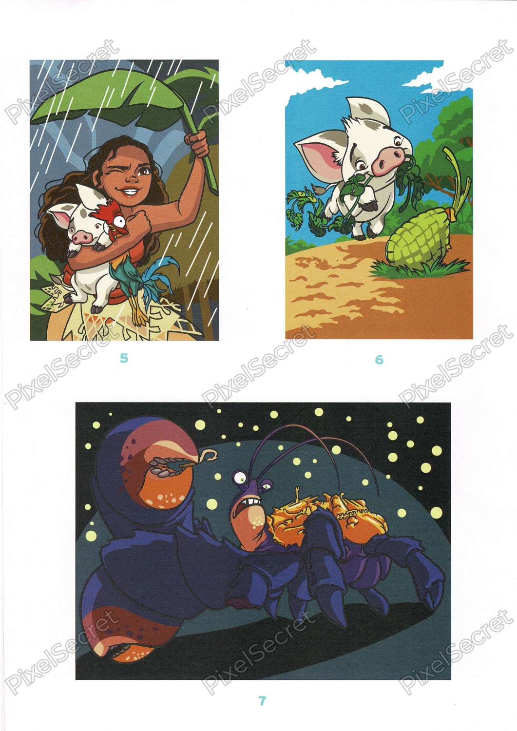 Page de solution - Vaiana