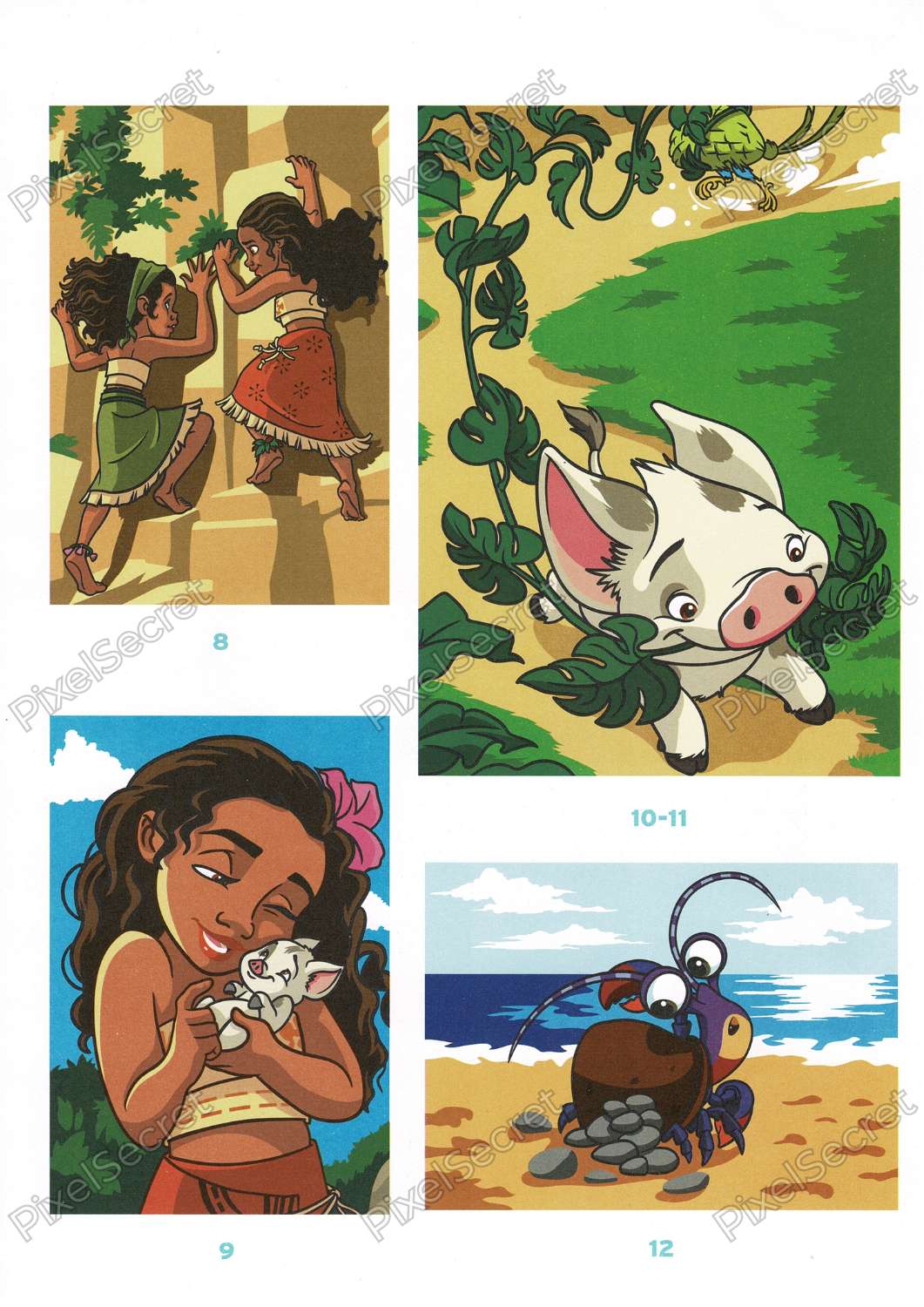 Autre page de solution - Vaiana