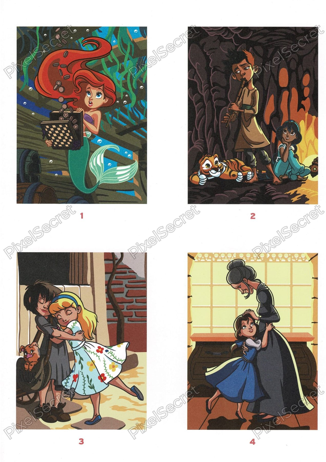 Page de solution Disney Petites Princesses (1)