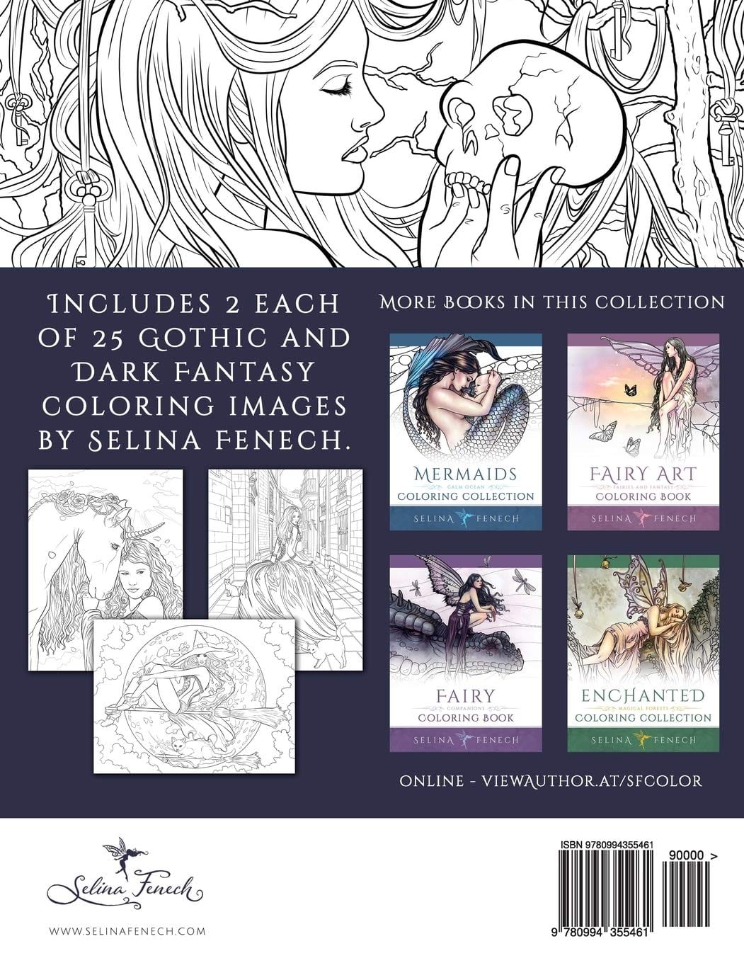 4e de couverture du livre Gothic de Selina Fenech