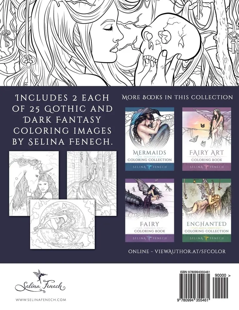 4e de couverture du livre Gothic de Selina Fenech