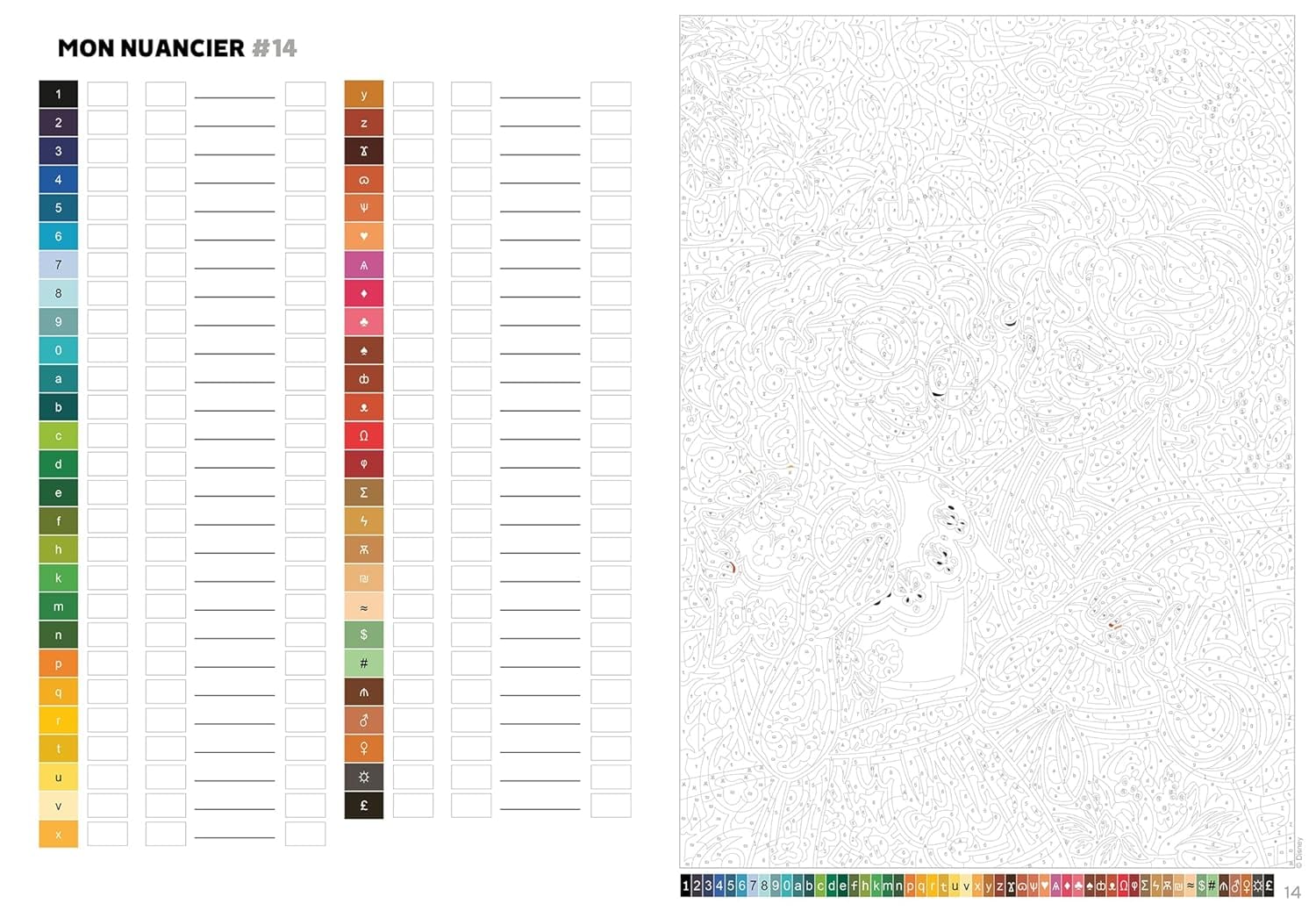 Page exemple du livre Portraits de Famille
