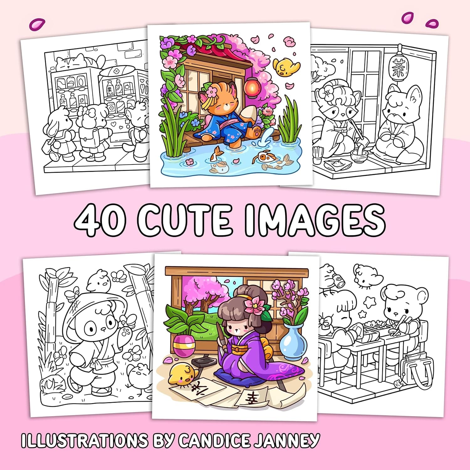 Page exemple du livre Cozy Japan de Jade Summer