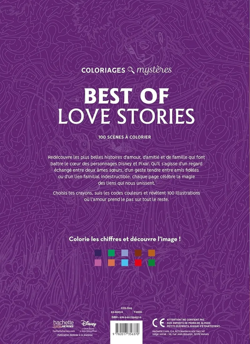 4e de couverture du livre Best of Love Stories