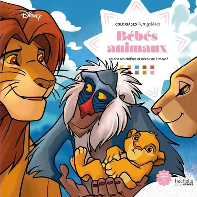Couverture - Grand Carré Mystères Disney - Bébés Animaux