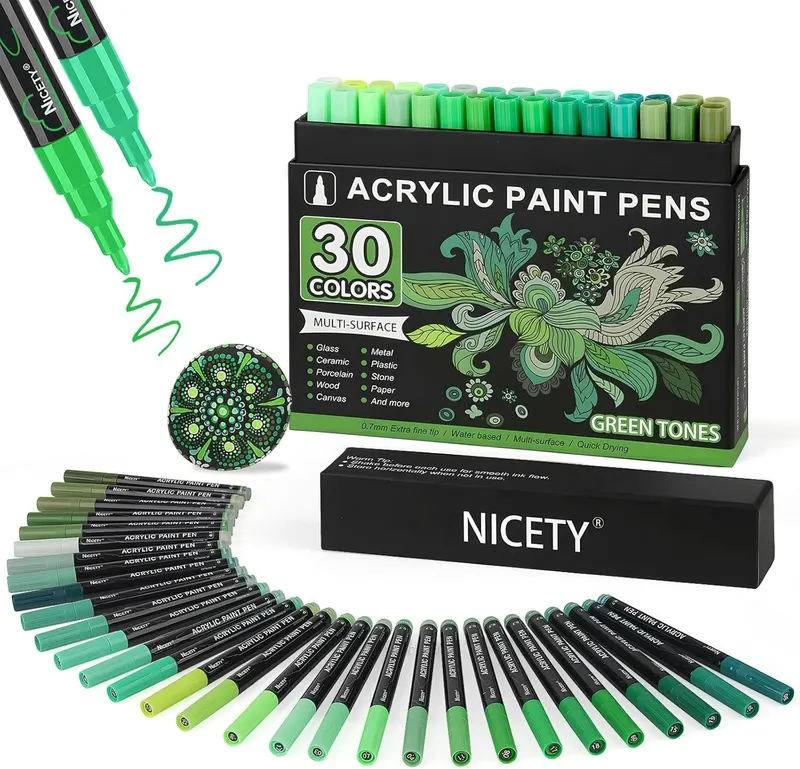 NICETY 30 feutres 0.7mm vert