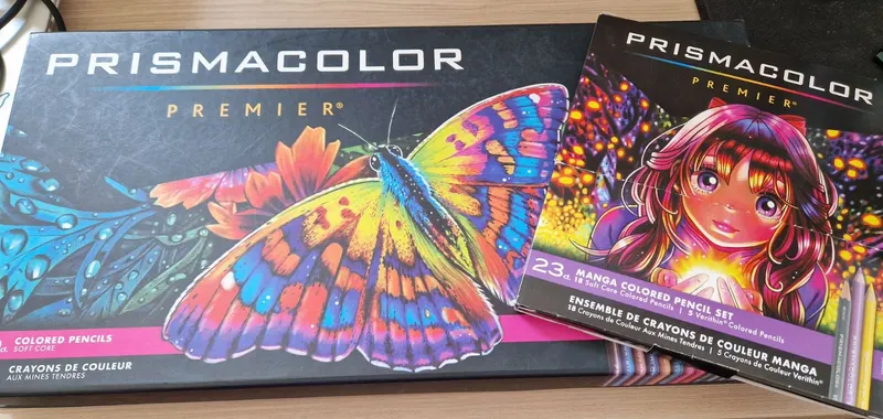 Boite de 150 crayons de couleur Prismacolor Premier a mines tendres