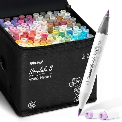 Ohuhu Honolulu B 320 couleurs : mon avis, et la preuve que ça transperce