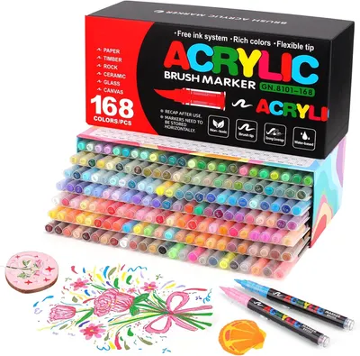 GuangNa : 168 couleurs pour 66 euros, et un avis que j'ai du revoir